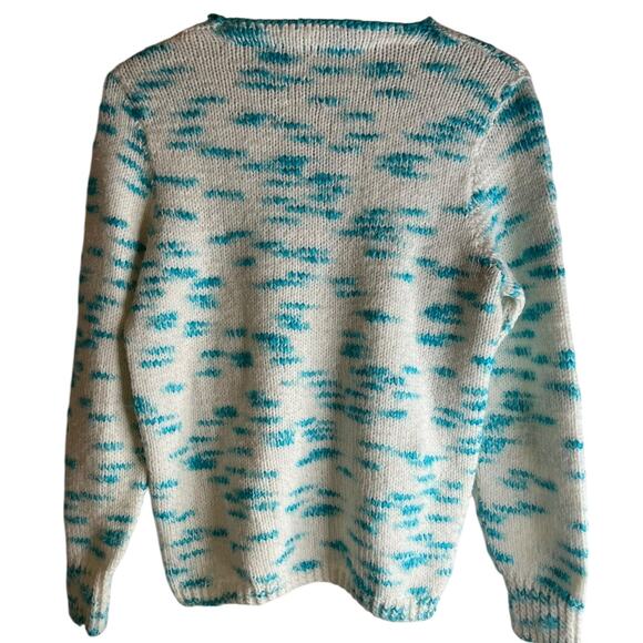 Vintage Hand Knitted Sweater No Size Tag See Measurements - Picture 2 of 5